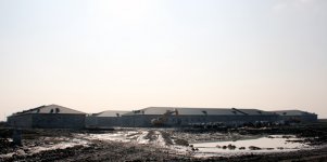Müdafiə naziri cəbhə bölgəsində inşası davam edən hərbi hissələrə baxıb (FOTO)