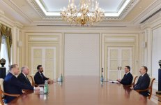 Azerbaijan’s president receives British prime ministerial trade envoy