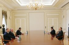 Azerbaijan’s president receives British prime ministerial trade envoy