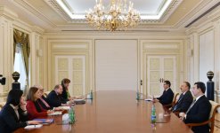 Ильхам Алиев принял делегацию во главе с содокладчиком мониторингового комитета ПАСЕ