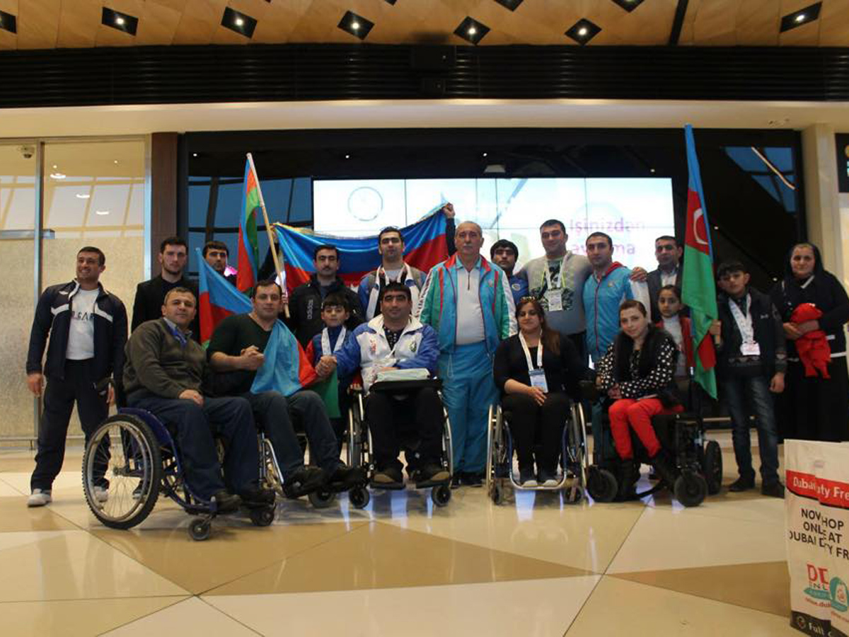 Азербайджанские спортсмены с 14-ю медалями вернулись из ОАЭ