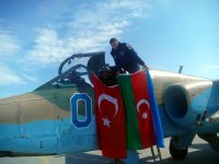 Истребители ВВС Азербайджана участвуют в учениях в Турции (ФОТО)