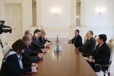 Ilham Aliyev receives delegation led by president of Slovenian National Council