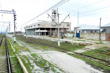 Начались ремонтные работы на железной дороге пассажирского участка Баку-Хырдалан-Сумгаит (ФОТО)