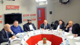 В АМИ TREND прошел круглый стол на тему: «Межрелигиозный диалог на Южном Кавказе: фактор стабильного развития» (ФОТО)