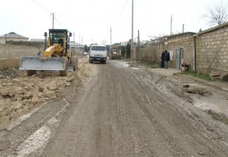 В Азербайджане начался ремонт автодороги Сабунчу-Рамана (ФОТО)