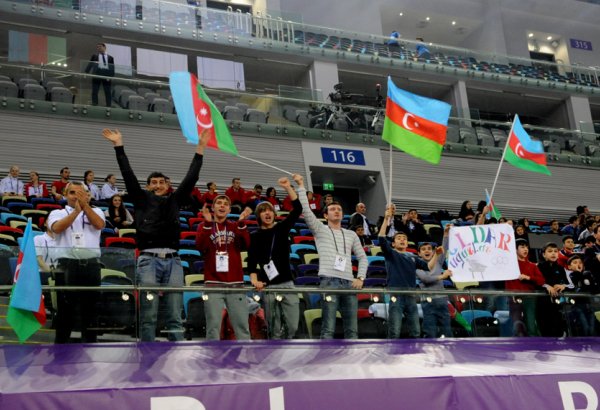 Открытый объединенный чемпионат Азербайджана по гимнастическим дисциплинам вызвал большой интерес зрителей