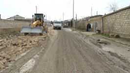 В Азербайджане начался ремонт автодороги Сабунчу-Рамана (ФОТО)