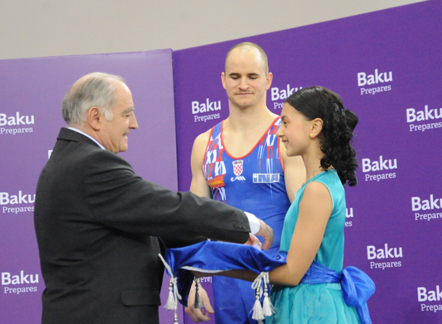 Azərbaycan gimnastları qızıl medala sahib çıxdılar (FOTO) (ƏLAVƏ OLUNUB)