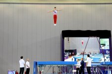 Gimnastikanın növləri üzrə birgə açıq Azərbaycan çempionatının ikinci günü keçirilir (FOTO)