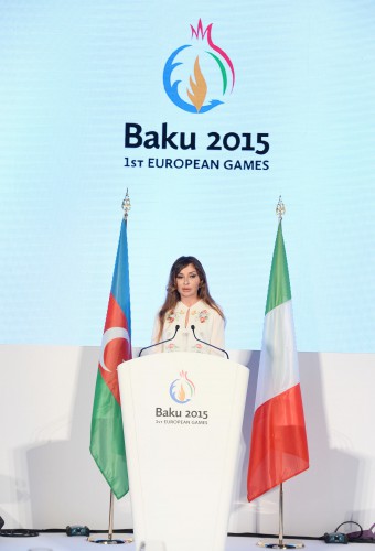 Мехрибан Алиева: Азербайджан намерен провести первые Европейские игры на самом высоком уровне (версия 2) (ФОТО)