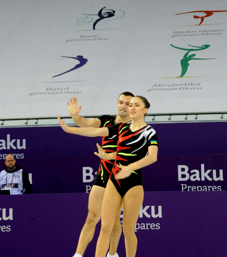 Gimnastikanın növləri üzrə birgə açıq Azərbaycan çempionatının ikinci günü keçirilir (FOTO)
