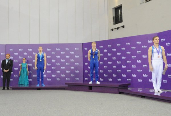 Азербайджанские гимнасты завоевали новые золотые медали на проходящем в Баку Открытом объединенном чемпионате (ФОТО)