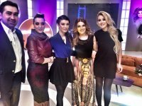 Турецкие звезды Петек Динджёз и Аслихан Гюнер поздравили азербайджанских женщин (ФОТО)