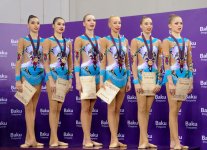 Сборная Азербайджана выиграла "серебро" в групповых упражнениях (ФОТО)