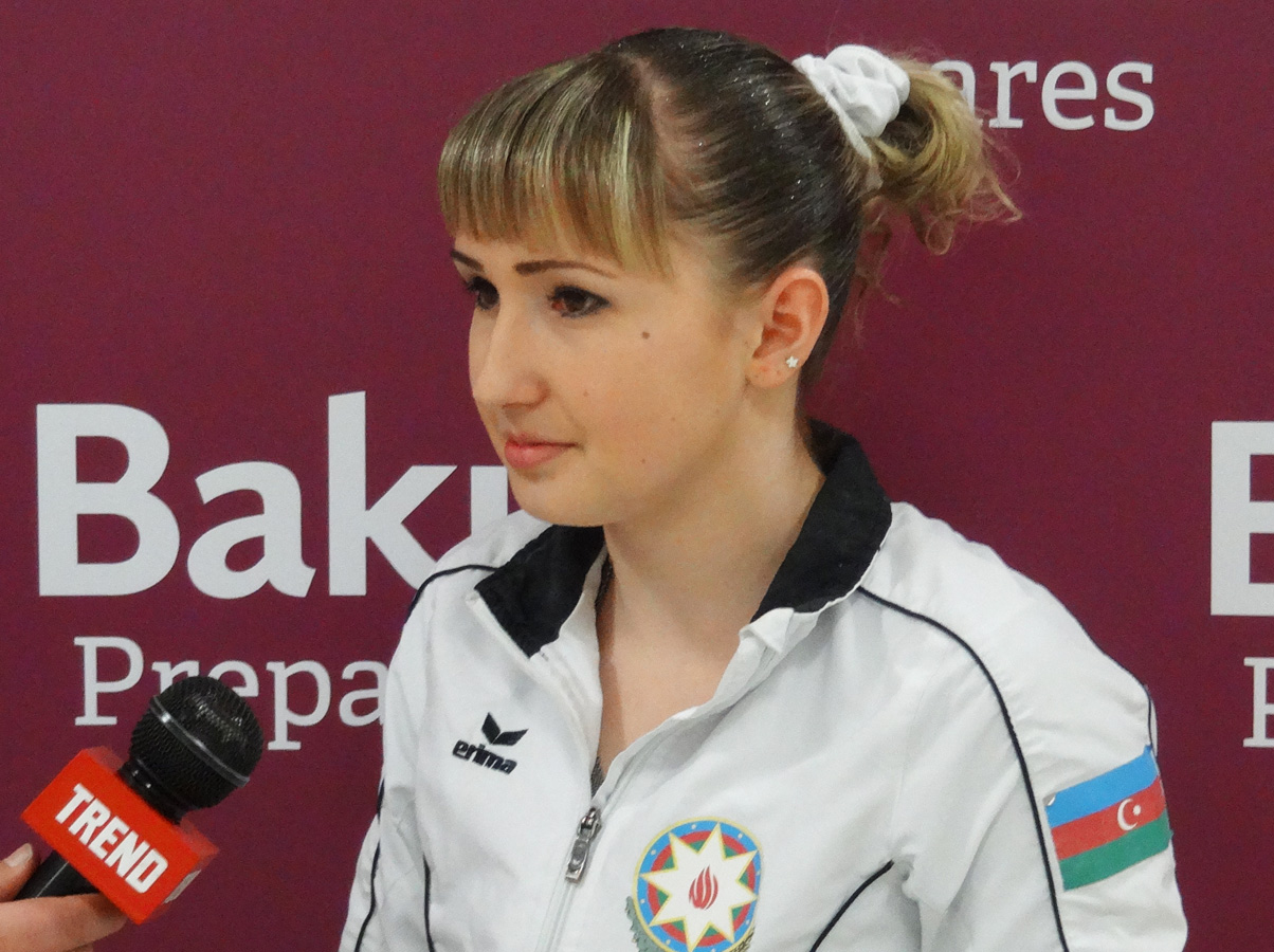 Азербайджанская гимнастка вышла в финал в опорном прыжке на Кубке мира в Баку
