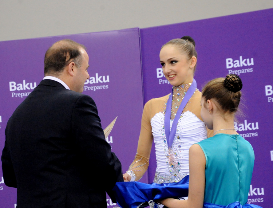 Азербайджанские гимнастки завоевали «серебро» и «бронзу» на Открытом объединенном чемпионате в Баку (ФОТО)
