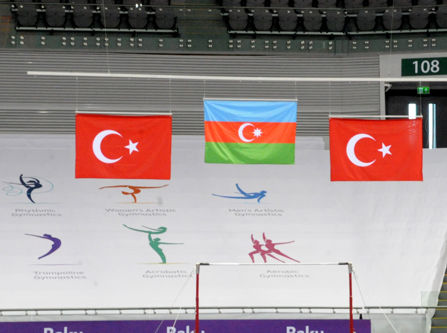 В Баку стартовал заключительный этап соревнований Открытого объединенного  чемпионата Азербайджана по гимнастическим дисциплинам (ФОТО)