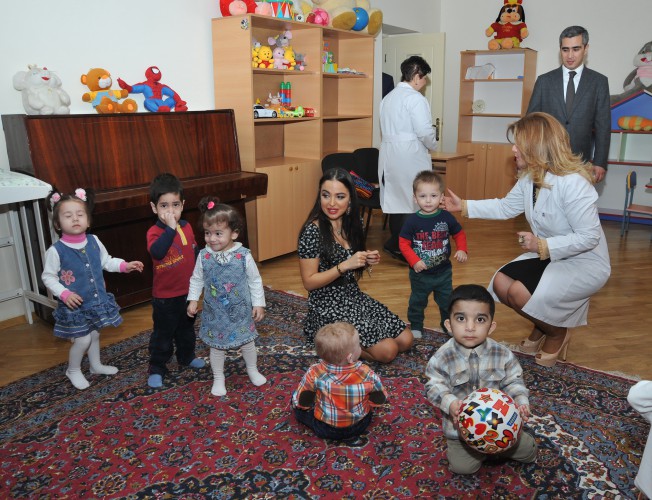 Vice-president of Heydar Aliyev Foundation Leyla Aliyeva visits several boarding schools on the eve of Novruz Holiday (PHOTO)