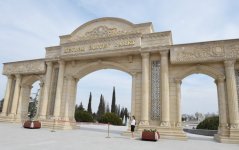 President Ilham Aliyev attends opening of park-boulevard named after Heydar Aliyev in Barda