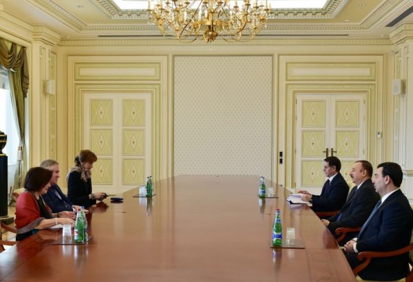 Президент Азербайджана принял докладчика комитета ПАСЕ