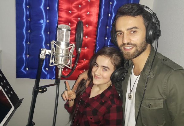 Замиг Гусейнов записал дуэт с 13-летней актрисой (ВИДЕО-ФОТО)