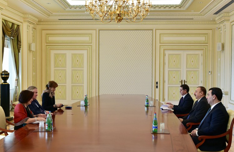 Президент Азербайджана принял докладчика комитета ПАСЕ