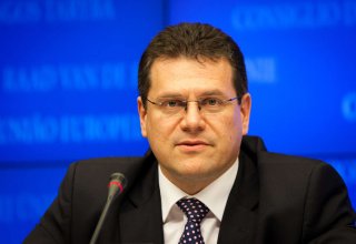 Марош Шефчович: Достигнут значительный прогресс в реализации всех проектов "Южного газового коридора"  (Эксклюзив)