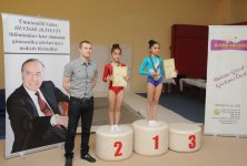 Bakı Gimnastika Məktəbində batutda tullanma üzrə ilk yarışlar keçirildi (FOTO)