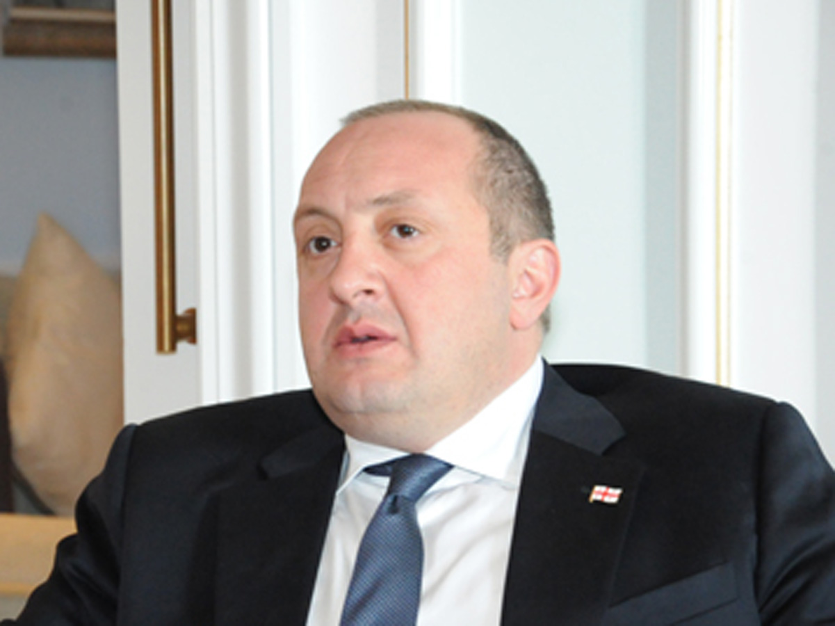 Gürcistan Cumhurbaşkanı: “Dostluk ilişkileri Bakü-Tiflis-Kars, TANAP ve TAP gibi projelerin gerçekleşmesine fırsat yaratıyor”