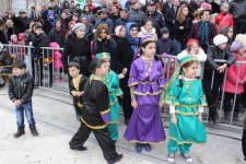 Красочный Новруз объединил тюркоязычные народы в Баку (ФОТО)