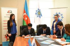YAP Gənclər Birliyi "Level Up" Təhsil və İnkişaf Mərkəzi ilə memorandum imzalayıb (FOTO)