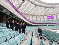 President Ilham Aliyev, his spouse attend opening of Baku Olympic Stadium (PHOTO)