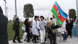 В Баку прошел танцевальный флешмоб людей с ограниченными возможностями (ФОТО)