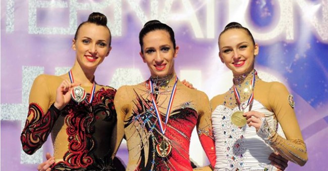 Азербайджанские гимнастки завоевали около 30 медалей во Франции и Венгрии