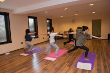 Open class on yoga held for media representatives at Excelsior Hotel Baku