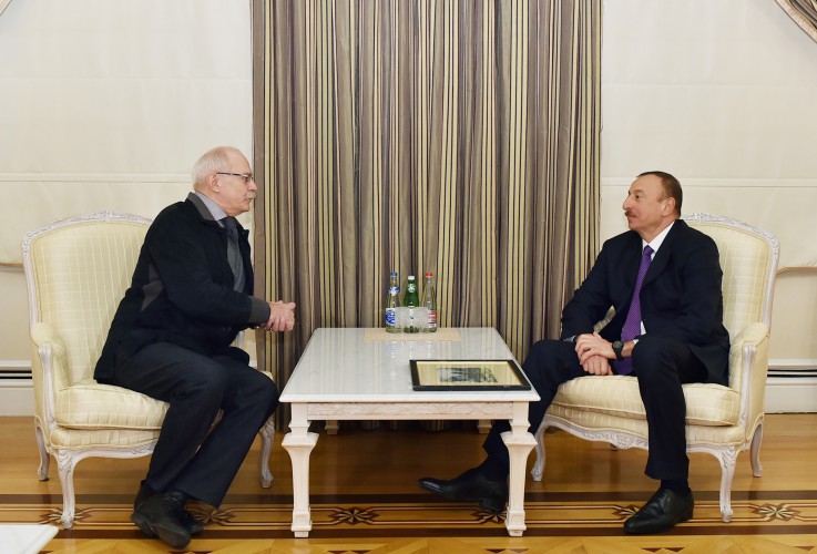 Президент Азербайджана принял российского кинорежиссера Никиту Михалкова