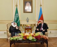 President Ilham Aliyev meets Chairman of the Council of Saudi Chambers (PHOTO)