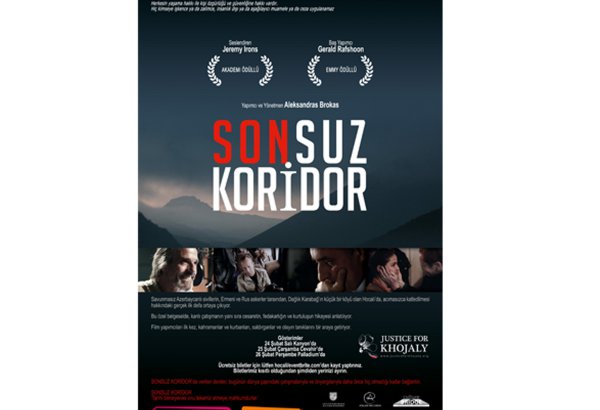 "Sonsuz dəhliz" filmi Türkiyənin "TV 24" kanalında