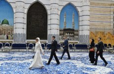 Президент Ильхам Алиев и его супруга прибыли в Джидду (ФОТО)