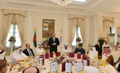 Azerbaijani president meets with OIC Secretary General (PHOTO)