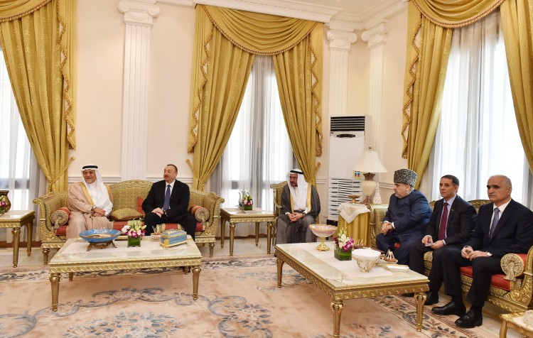 Azerbaijani president meets with OIC Secretary General (PHOTO)