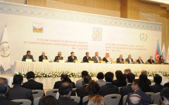 Ceremony of signing contract to hold IV Islamiada in Azerbaijan takes place (PHOTO)