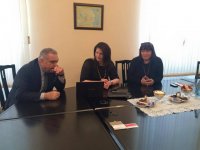 Чешский политолог Татьяна Перглер стала гостем Фонда "Знание" в Баку (ФОТО)