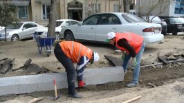 В Баку начался ремонт еще на одной  центральной улице (ФОТО)