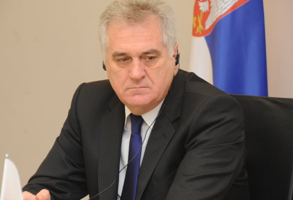 Serbiya Prezidenti Azərbaycana gəlib