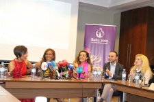Тунзаля Агаева и Келли Джойс презентовали "Baku smiles", посвященный Евроиграм в Баку (ФОТО)