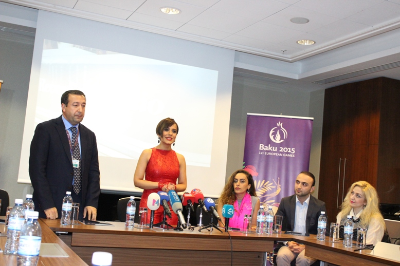 Тунзаля Агаева и Келли Джойс презентовали "Baku smiles", посвященный Евроиграм в Баку (ФОТО)