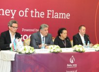 В Баку представлена программа факельного шествия первых Евроигр  (ФОТО)