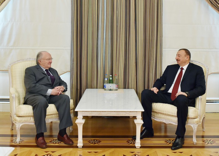 Azerbaijan’s president receives delegation of Representative Council of Jewish Institutions of France